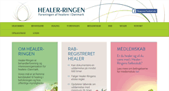 Desktop Screenshot of healerringen.dk