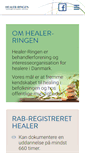Mobile Screenshot of healerringen.dk